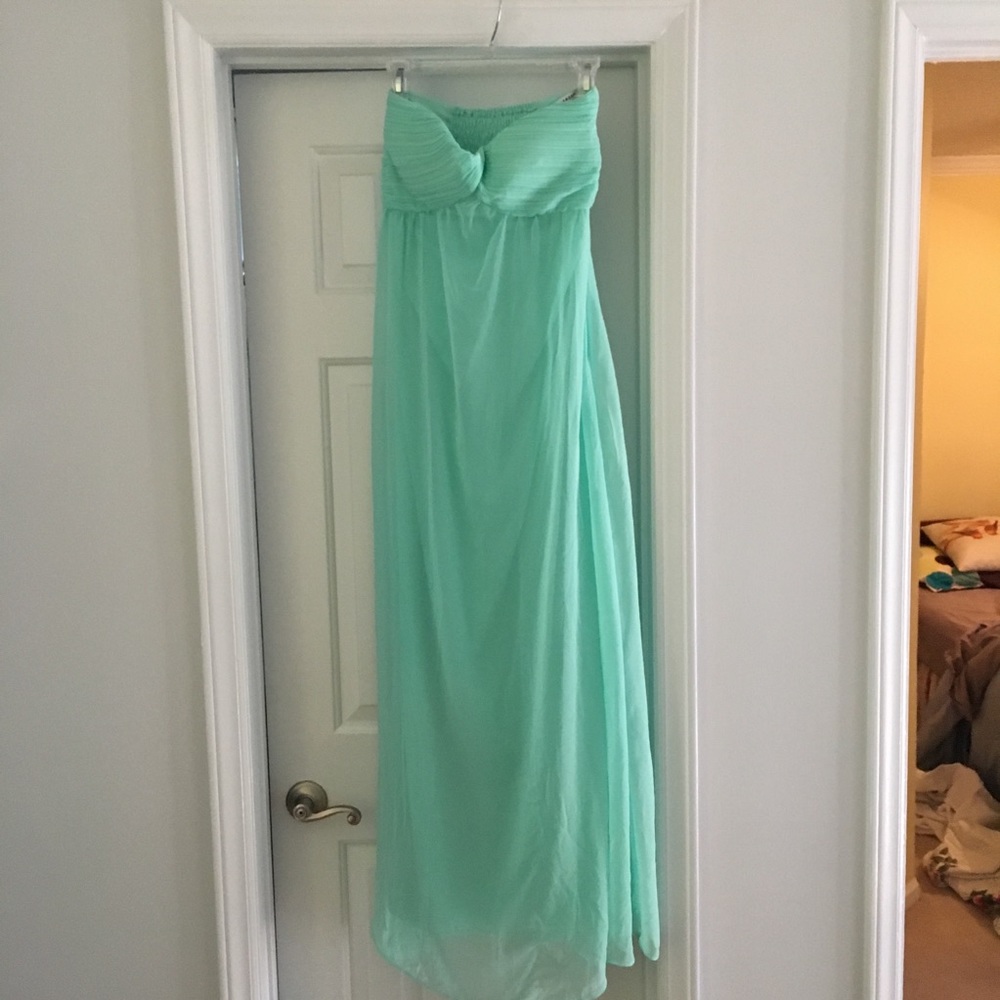 NWT Glamorous chiffon maxi wedding dress
